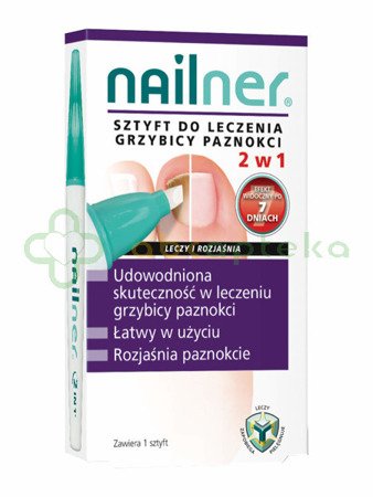 Nailner sztyft 2w1 4 ml