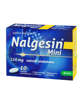 Nalgesin Mini, 220 mg, 10 tabletek