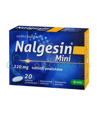 Nalgesin Mini, 220 mg, 20 tabletek
