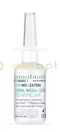 Nanobiotic Med Silver Nos i Zatoki, spray,  30 ml