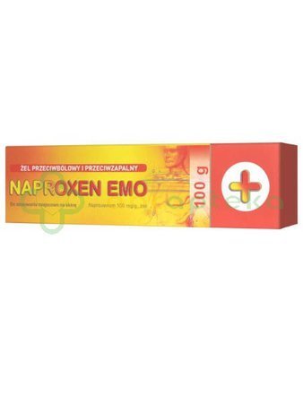 Naproxen Emo, 100 mg/g, żel, 100 g