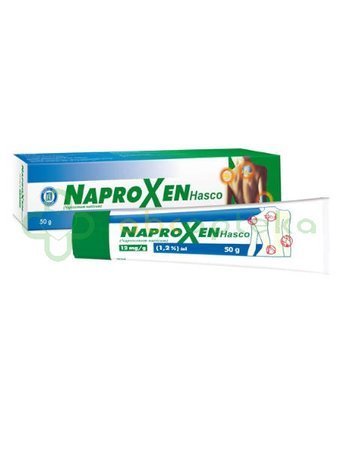 Naproxen Hasco, 12 mg/g (1,2%), żel, 50 g