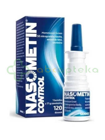 Nasometin Control aer.50 mcg/daw. 120 daw