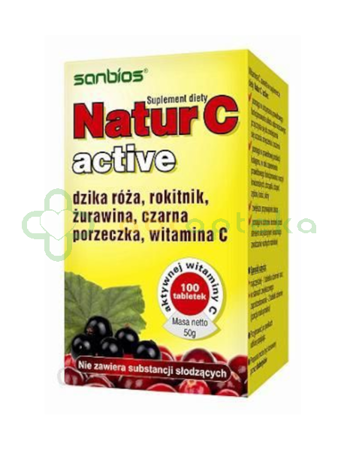Natur C Active 100 tabletek