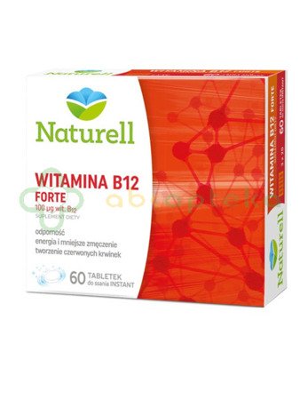 Naturell Witamina B12 FORTE, 60 tabletek do ssania