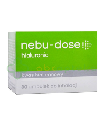 Nebu-Dose Hialuronic, roztwór z kwasem hialuronowym do inhalacji, 5 ml, 30 ampułek