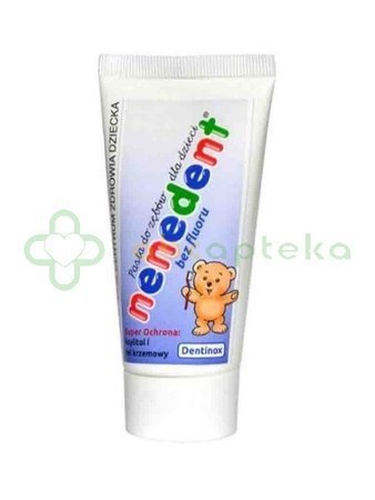 Nenedent, pasta do zębów dla dzieci bez fluoru, 50 ml
