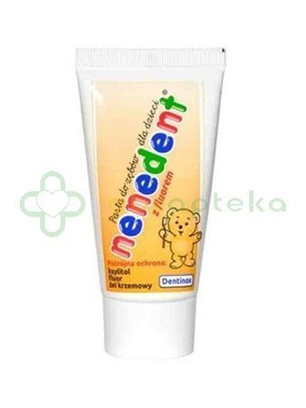 Nenedent, pasta do zębów dla dzieci z fluorem, 50 ml