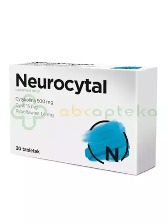 Neurocytal, 20 tabletek