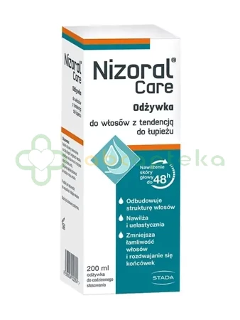 Nizoral Daily Care, odżywka do włosów z tendencją do łupieżu, 200 ml