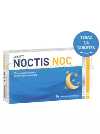 Noctis Noc 12,5 mg, 14 tabletek