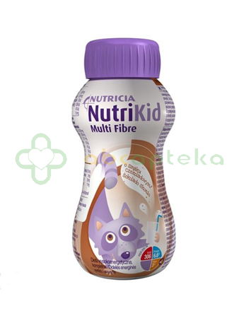 NutriKid Multi Fibre o smaku czekoladowym, 200 ml, | DATA WAŻNOŚCI 06.11.2024 