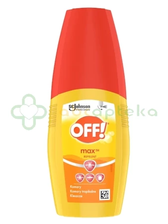 OFF! Max na komary i kleszcze z 20% Ikarydyną, atomizer 100 ml