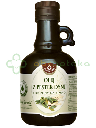 Olej z pestek dyni, tłoczony na zimno                250 ml