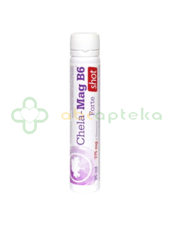 Olimp Chela-Mag B6 Forte Shot, smak wiśniowy, 1 ampułka (25 ml)