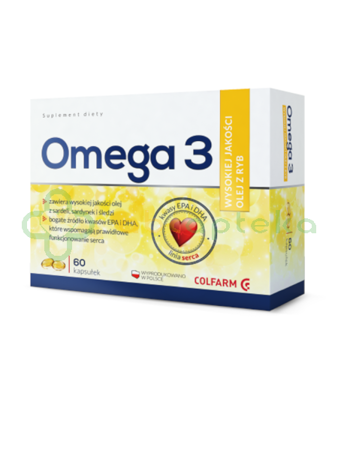 Omega 3, 60 kapsułek