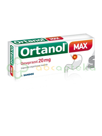 Ortanol Max, 20 mg, 14 kapsułek dojelitowych