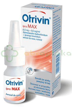 Otrivin Ipra Max, aerozol do nosa, 10 ml