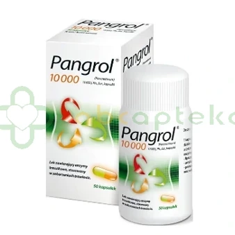 Pangrol 10 000, 50 kapsułek