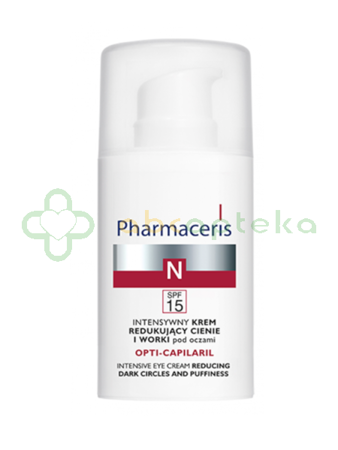 Pharmaceris N Opti-Capilaril, intensywny krem redukujący cienie i worki pod oczami, 15 ml
