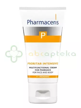 Pharmaceris P Psoritar Intensive, wielofunkcyjny krem na łuszczycę do twarzy i ciała, 50 ml