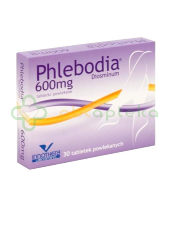 Phlebodia, 600 mg, 30 tabletek