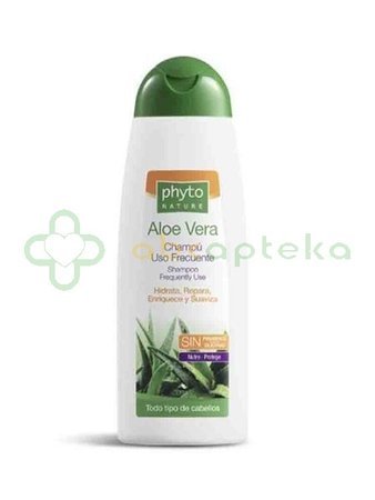 Phyto Nature, szampon do częstego stosowania aloesowy, 400 ml