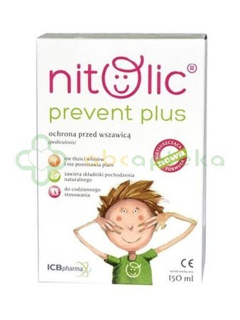 Pipi Nitolic Prevent Plus spray przeciw wszawicy 150 ml