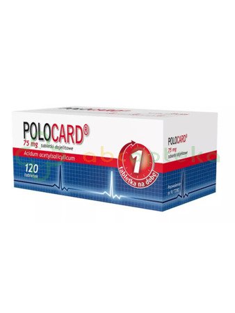 Polocard 75 mg 120 tabletek dojelitowych