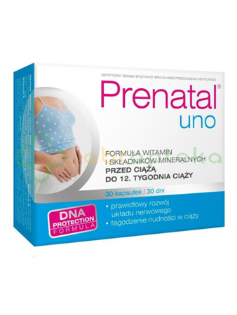 Prenatal Uno, 30 kapsułek