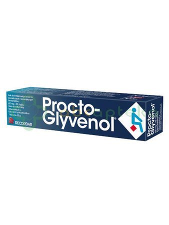 Procto-Glyvenol, (50 mg + 20 mg)/g, krem doodbytniczy, 30 g