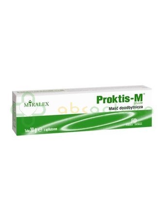 Proktis-M Plus maść doodbytnicza 30 g
