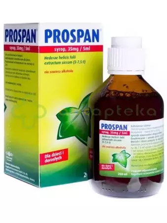 Prospan, 35 mg/5 ml, syrop, 200 ml