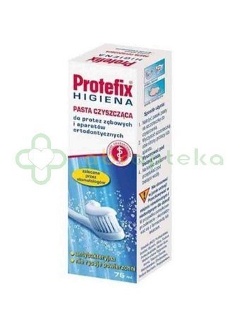 Protefix Higiena, pasta czyszcząca do Protez, 75 ml