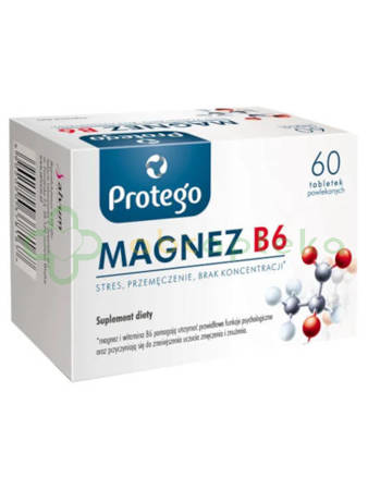 Protego Magnez B6, 60 tabletek