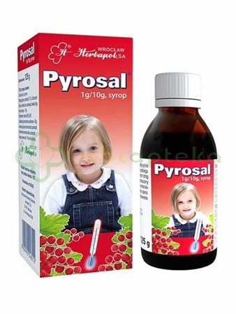 Pyrosal 1 g / 10 g syrop 125 g