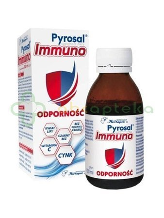 Pyrosal Immuno, syrop dla dzieci od 3 roku, 100 ml