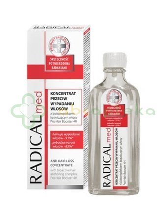 Radical Med, koncentrat przeciw wypadaniu włosów, 100 ml