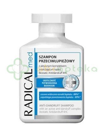 Radical Med, szampon przeciwłupieżowy, 300 ml