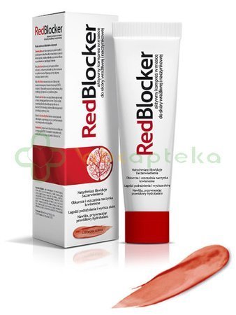 Redblocker aktywny kompres w masce, do skóry wrażliwej i naczynkowej 50 ml