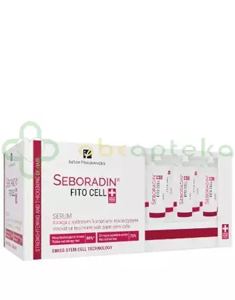 Seboradin Fitocell, serum z komórkami macierzystymi, 6 ml x 15 ampułek