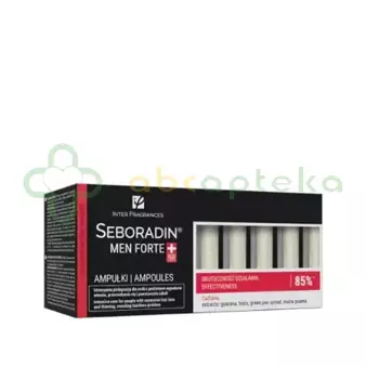 Seboradin Men Forte, ampułki przeciw wypadaniu włosów, 14 ampułek x 5,5 ml