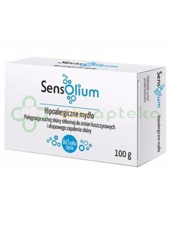 Sensolium Hipoalergiczne mydło, 100 g