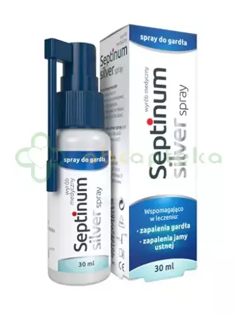 Septinum Silver, spray do gardła, 30 ml