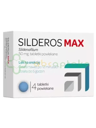 Silderos MAX 50 mg, 4 tabletki