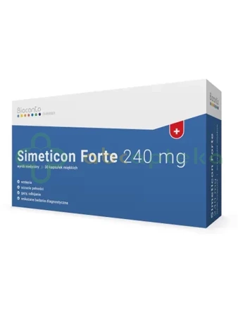 Simeticon Forte 240 mg,             30 kapsułek