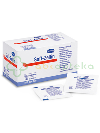 Soft-Zellin, kompresy do dezynfekcji, 100 sztuk