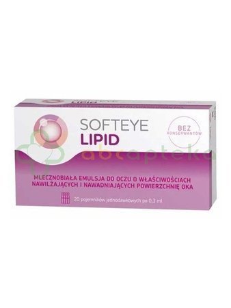Softeye Lipid 0.3 ml 20 sztuk