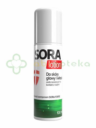 Sora Lotion do skóry głowy i włosów 100 ml