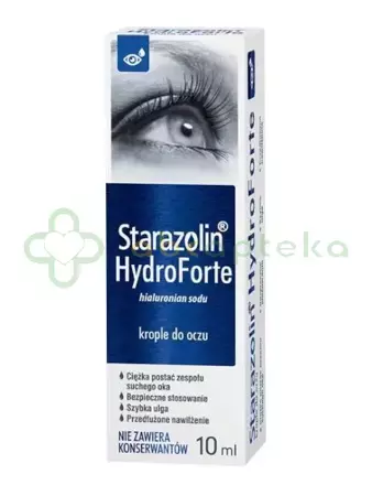 Starazolin HydroForte, krople do oczu, 10 ml